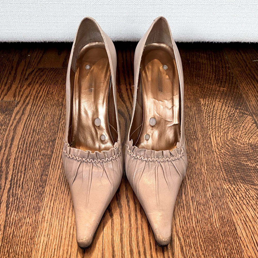 Stone Coloured Heels